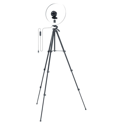 Anneau lumineux DEL USB de 12 po de Razer pour diffusion en continu sur PC et appareil mobile - Noir - Anglais