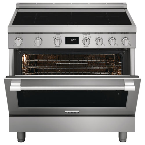 Frigidaire Professional 36" 4.4 Cu Ft True Convection 5-Element Induction Range - Stainless