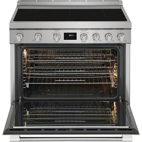 Frigidaire Professional 36" 4.4 Cu Ft True Convection 5-Element Induction Range - Stainless