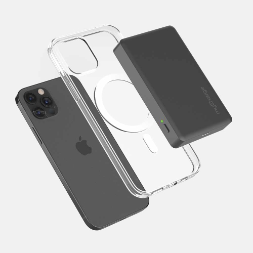 myCharge Wireless MagLock Portable Battery for MagSafe 6K mAh | Graphite