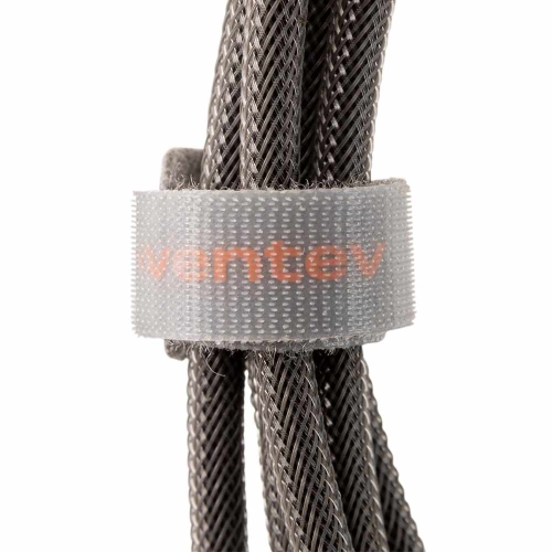 Ventev ChargeSync Alloy USB-C to Lightning Cable 10ft | Steel