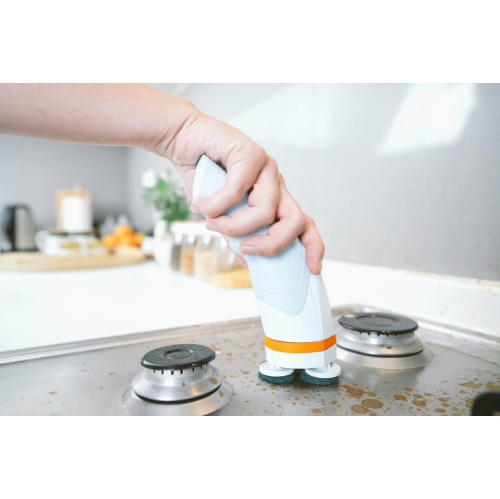 Skadu Kitchen Pro | Tough & Mild + Bottle Brush + Copper Scrubber | 20 Replacement Brushes