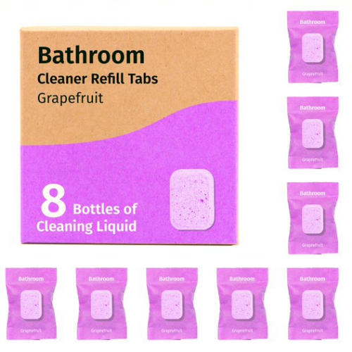 Bathroom Cleaner Tablets | Pack of 8 - Grapefruit