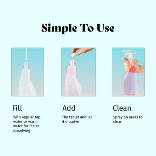 Bathroom Cleaner Tablets | Pack of 8 - Grapefruit