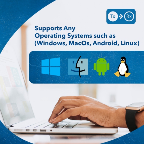 USB Over Ethernet Extender Upto 330 Feet - Extends USB 2.0 Signal Over CAT5e/6 LAN Ethernet Cable With 4 Ports