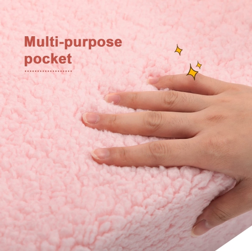 Furniture One 2-in-1 Convert Sofa to Lounger Pink