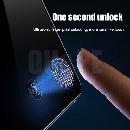 Pour protecteur d’écran en gel de haute qualité pour verre trempé/verre UV iPhone 14 Pro d’Apple, protecteur d’écran en gel