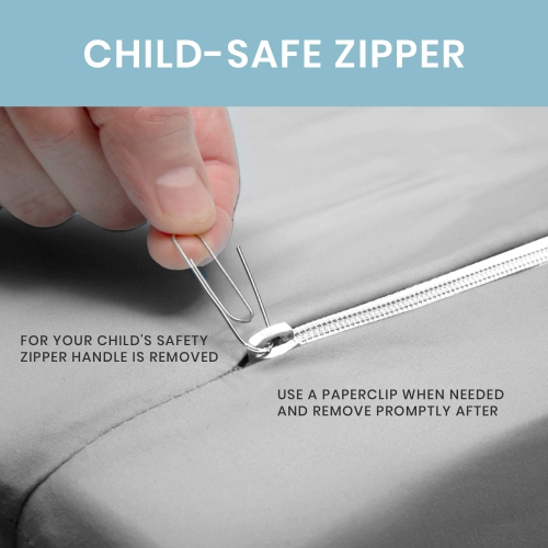 Canapé 2-en-1 rabattable pour enfants One Comfy de Furniture, gris