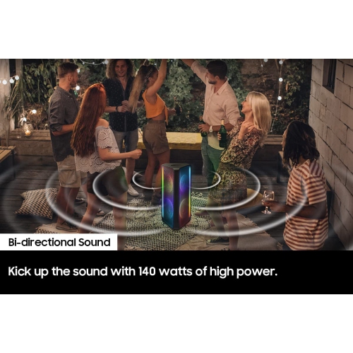 Open Box - SAMSUNG MX-ST50B Sound Tower High Power Audio 240W Floor Standing Speaker Bi-Directional Sound Built-in Battery IPX5 Water Resistant Party