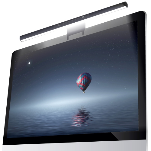 IMPOTEK LED Monitor Lamp, Smart Screen Light Bar with Anti-Glare, Touch Control, Brightness Adjustment Features, USB Powered - MLB-X10