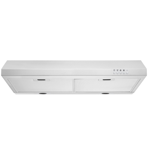Hotte de cuisine sous l'armoire UCG630 de 30" en acier inoxydable