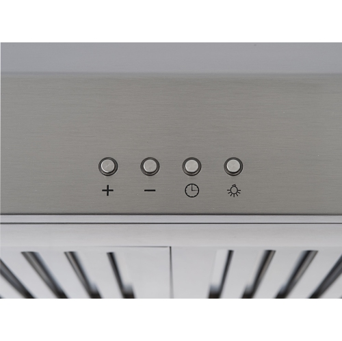 Ancona 36" Advanta Pro Elite Series Range Hood with 625 CFM and 3-Speed Electronic Controls