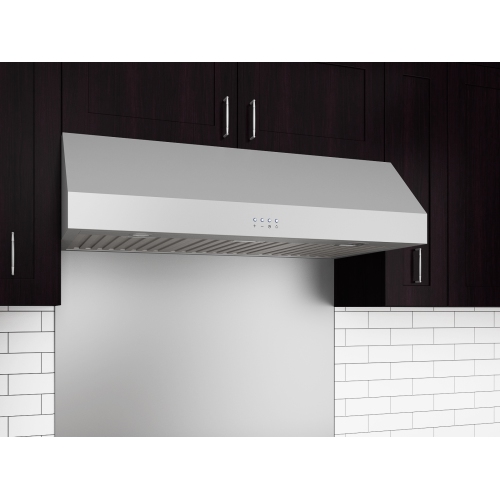Ancona 36" Advanta Pro Elite Series Range Hood with 625 CFM and 3-Speed Electronic Controls