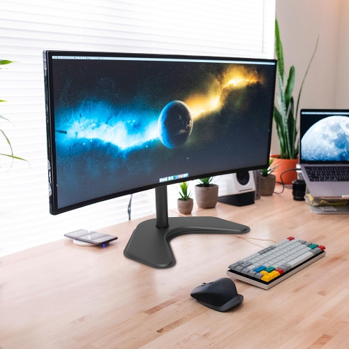 Single Monitor Stand, Monitor Mount Arms for 17 to 32 Inch Monitor Screen VESA 75 to 100mm - PrimeCables