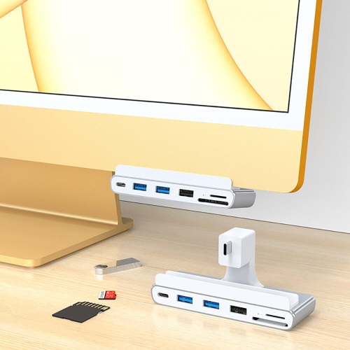 8 in 1 USB-C Hub and Docking Station for iMac 2021 24inch - PrimeCables