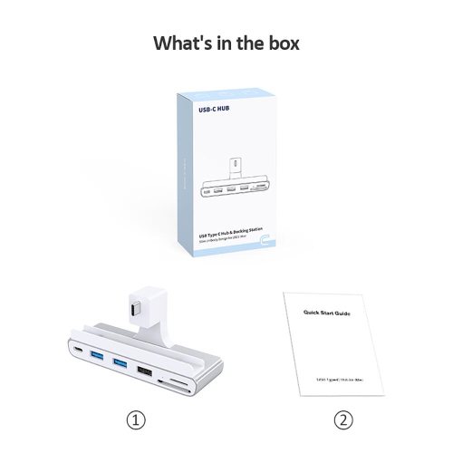 8 in 1 USB-C Hub and Docking Station for iMac 2021 24inch - PrimeCables