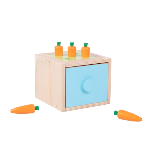 TOOKYLAND Cube Trieur de Formes en Bois - 25pcs - Boîte à Trier, Jouet Éducatif 4 en 1, 12 mois +