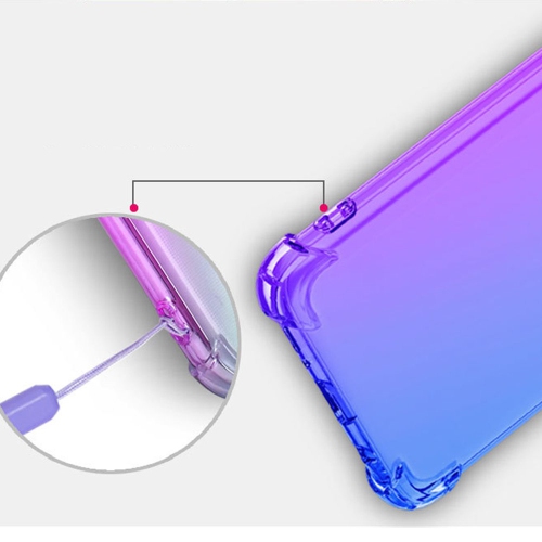 Pour Apple iPhone 12/12 Pro Arc-en-ciel, étui rigide, arrière souple et mince
