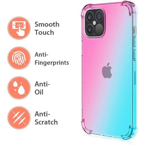 For Apple iPhone 11 Rainbow Clear Case Heavy Duty Soft Slim Phone Back Cover