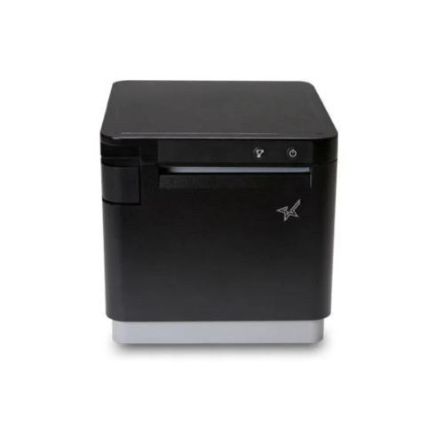 Star Micronics Thermal, Cutter, Ethernet, USB, Lightning, Bluetooth (MFi), CloudPRNT, Ext PS Included mC-Print3 Receipt Printers (MCP31LBi) - Black
