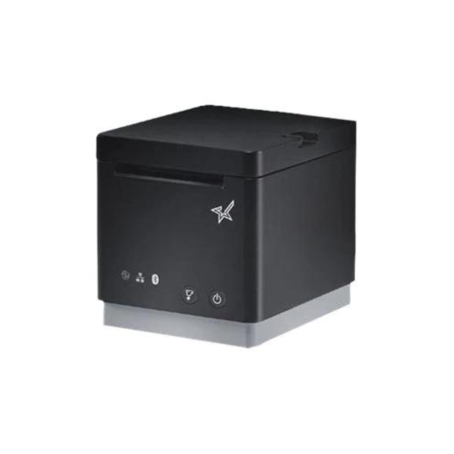 Star Micronics Thermal, Cutter, Ethernet, USB, Lightning, Bluetooth (MFi), CloudPRNT, Ext PS Included mC-Print3 Receipt Printers (MCP31LBi) - Black