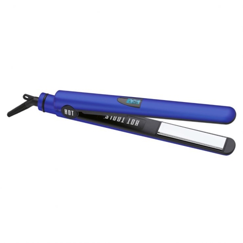 Hot tools radiant blue 2024 digital titanium flat iron