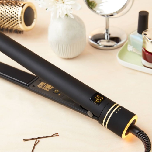 Hot Tools Ionic Black Gold Evolve Flat Iron 1in