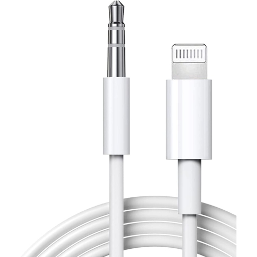 Certifié MFi Apple] Câble auxiliaire pour iPhone, câble audio