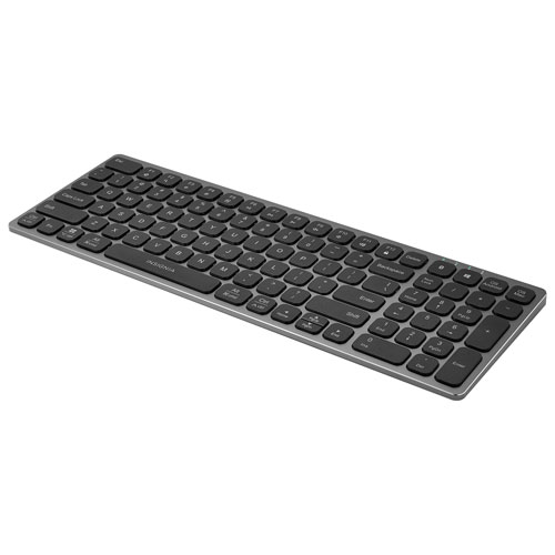 Clavier Bluetooth sans fil mince d'Insignia - Gris - Exclusivité de Best Buy