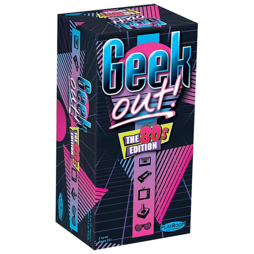 Ultra PRO Geek Out! Trivia Party Game: The 80s Edition