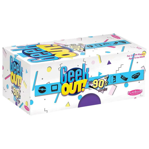 Ultra PRO Geek Out! Trivia Party Game: The 90s Edition