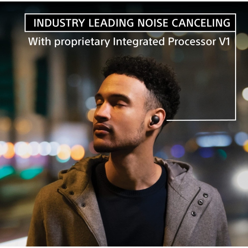 Sony The Best Truly Wireless Noise Canceling Earbuds | Black | WF1000XM5/B