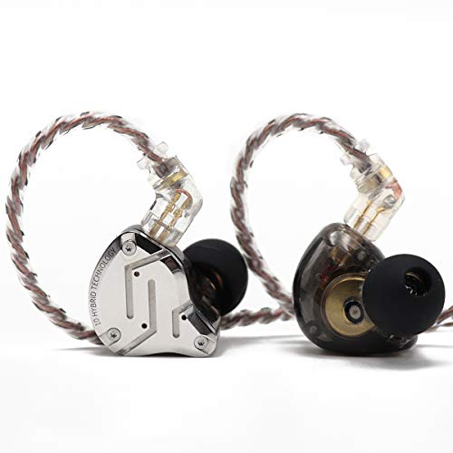 KZ ZS10 Pro, 4BA+1DD 5 Driver in-Ear HiFi Metal Earphones with