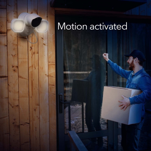 Wasserstein 3-in-1 Floodlight, Charger, and Mount for Google Nest Cam Outdoor or Indoor, Battery - Made for Google Nest