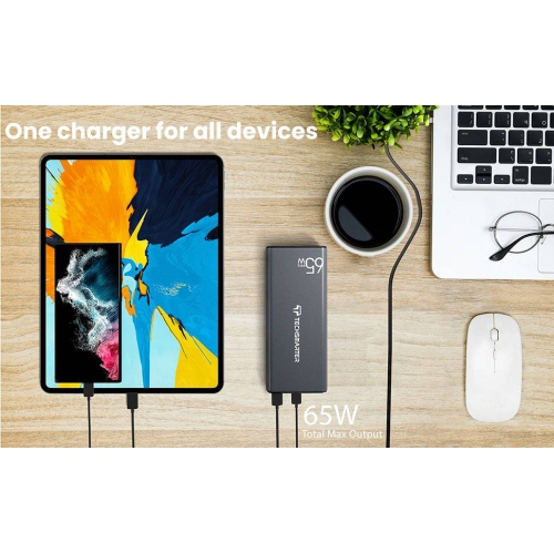 Techsmarter 30000mah 65W USB-C Laptop Power Bank with Samsung Super Fast Charging, Portable Charger Compatible with iPhone, Samsung Galaxy, Androids,