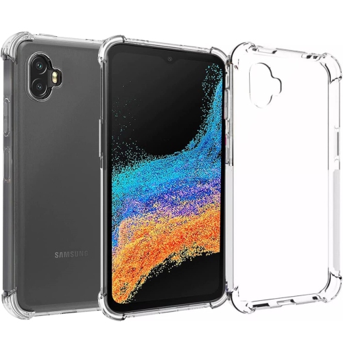 TopSave Extra Corner Bumper Soft Jelly Gel TPU Case For Samsung Galaxy Xcover 6Pro 6.6", Clear