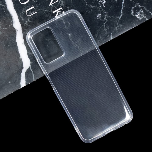TopSave Transparent Glossy Surface Soft TPU Gel Rubber Case For TCL 303 5.5"
