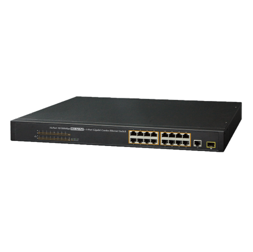 Lorex 16-Port PoE+ Switch - Black