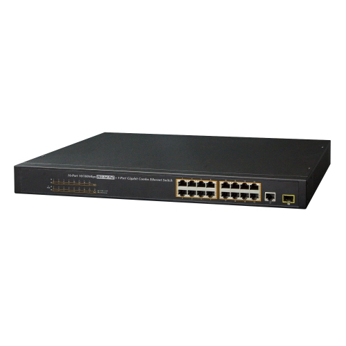 Lorex 16-Port PoE+ Switch - Black