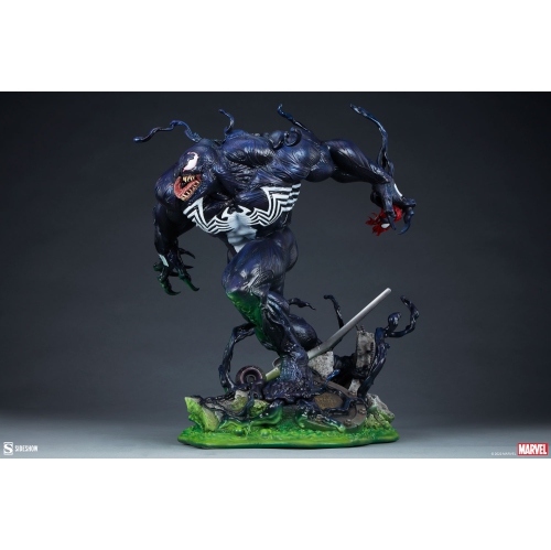 Marvel Collectible Venom 23 Inch Statue Figure Premium Format - Venom Sideshow 300796