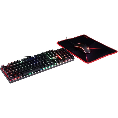 Mouse Pad with Stitched Edges, Premium-Textured Mouse Mat, Non-Slip Rubber Base Mousepad for PC. Size: 33x26x0.3cm.