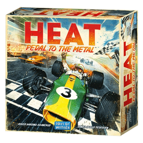 Days of Wonder Heat: Pedal to the Metal 1-6 players ages 10+ 30-60 minutes