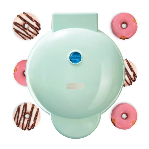 Retrok Mini Donut Maker Machine for Kid-Friendly Breakfast, Snacks,  Desserts & More with Non-stick Surface, Makes 7 Doughnuts 