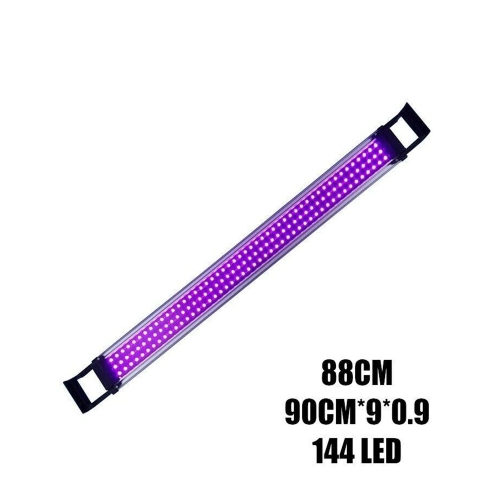 LED Aquarium Lamp RGB Light Fish Tank Submersible Aquatic Bracket Lamp + Remote