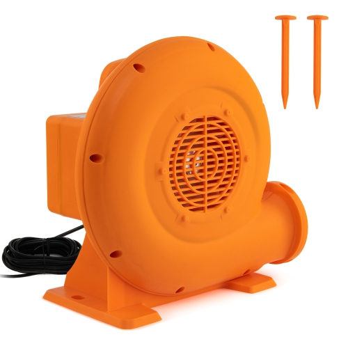 Topbuy Electric Air Blower Inflatable Bouncer Blower with Handle Large Air Outlet Commercial Air Blower for Inflatable Castle and Jump Slides 380W
