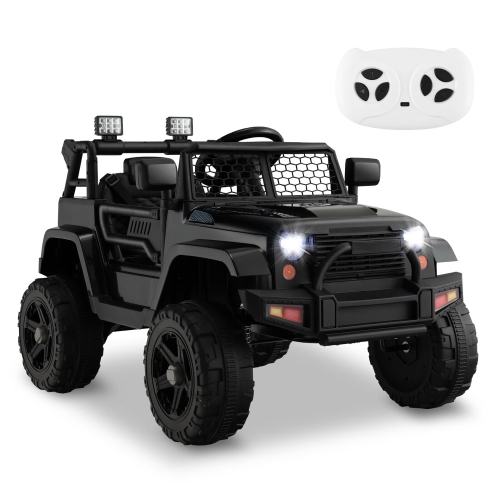Gymax 12V Kids Ride On Truck Car Electric Vehicle Remote w/ Music & Light