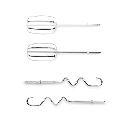 Starfrit - Batteur à Main à 5 Vitesses, 2 Embouts Versatiles, 250 Watts, Blanc