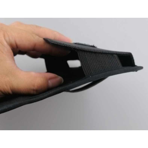 Bulk Packaging Nylon Case with Belt Loop Size M Black