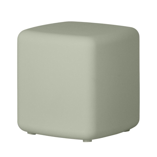 SOUTH SHORE  Dalya Outdoor Side Table With Rounded Corners, Sage In Green