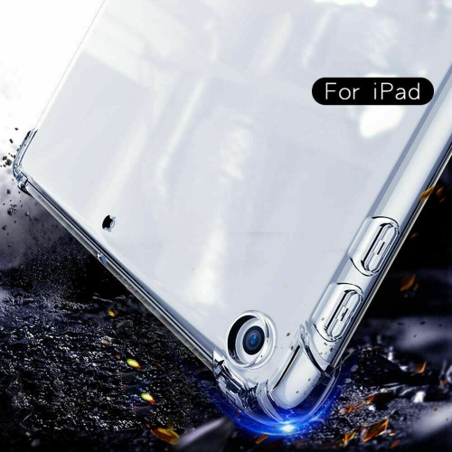[SupRShield] Clear Case for Apple iPad Mini 1st Generation, iPad Mini 2nd Generation, and iPad Mini 3rd Gen, Clear TPU Soft Shockproof Slim Fit Back